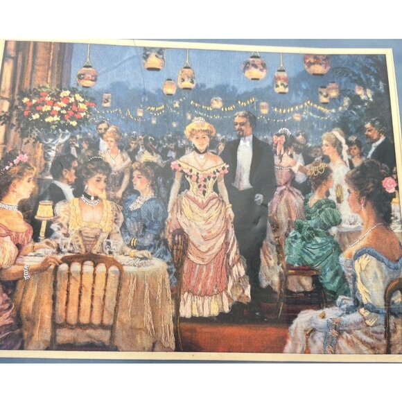 Dimensions "An Elegant Affair" Victorian High Society Crewel Needlework Kit - Picture 2 of 6